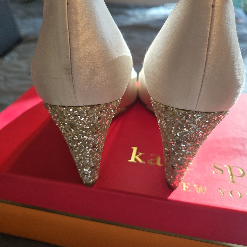 Kate Spade Sparkle Wedges 6.5 Gorgeous 🥰 - Picture 11 of 16